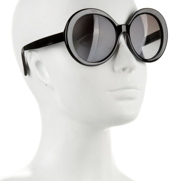 Salvatore Ferragamo Accessories - Never worn oversized round Salvatore Ferragamo sunglasses